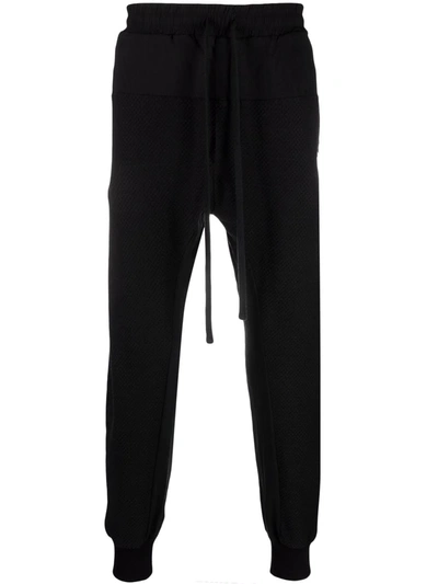 Thom Krom Slim-cut Drawstring Track Pants In Black