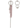 JUSTINE CLENQUET SSENSE EXCLUSIVE PINK JESS EARRINGS