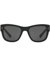 Dolce & Gabbana Domenico Square-frame Sunglasses In Schwarz