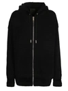 GIVENCHY ZIPPED SWEATSHIRT,BW00DF 4ZAG 001