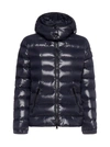 Moncler Bady Quilted Nylon Down Jacket In Blu