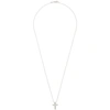 Dsquared2 Silver Crystal Cross Necklace