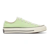 Converse Blue & Green Colorblock Chuck 70 Ox Sneakers In Chambray Blue/spring