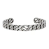 GUCCI SILVER INTERLOCKING G BRACELET