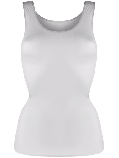 12 Storeez Seamless Tank Top In Grey