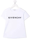 Givenchy Kids' Little Boy's & Boy's Graphic Logo Short-sleeve T-shirt In White