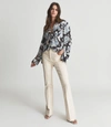 REISS FLORAL PRINTED BLOUSE,REISS46913945008