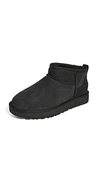 Ugg Classic Ultra Mini Boots Black In Black