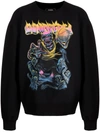 Domrebel Basketbones Print Sweatshirt In Schwarz
