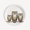 Fornasetti Tray Civette In Multicolour