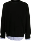 JUUNJ SHIRT-PANEL JUMPER