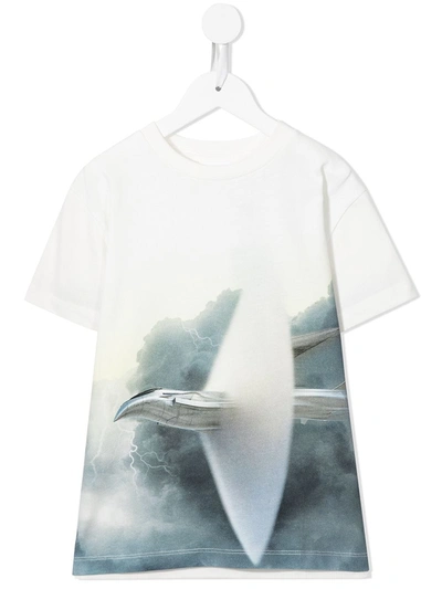 Molo Kids' Breaking Barriers Graphic-print T-shirt In White