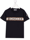 MONCLER EMBROIDERED-LOGO T-SHIRT