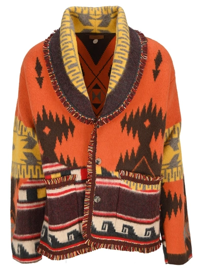Alanui Multicolour Over The Andes Cardigan