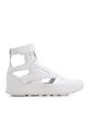 Maison Margiela X Reebok Classic Leather Tabi High-top Sneakers In White