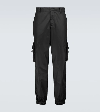 PRADA RE-NYLON CARGO PANTS,P00554291