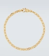 TOM WOOD CABLE GOLD-PLATED STERLING SILVER BRACELET,P00575074