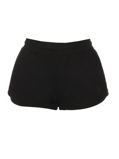 Golden Goose Deluxe Brand Star Printed Elasticated Shorts In Black