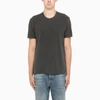 James Perse Crew-neck Cotton T-shirt In Grey
