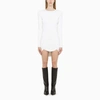 DSQUARED2 WHITE SHORT DRESS,S75CV0447S17803-J-DSQUA-101