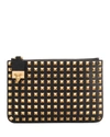 VALENTINO GARAVANI ROCKSTUD SMALL FLAP POUCH WALLET,PROD241480086