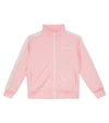 Palm Angels Girls Baby Pink Kids Logo-print Shell Jacket 4-10 Years 10 Years In Pink