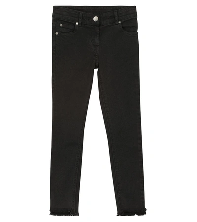 Stella Mccartney Kids' Black Stretch-cotton Denim Jeans