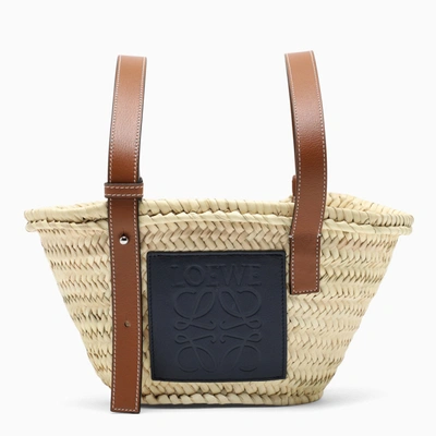 Loewe Natural Basket Small Shopping Bag In Beige