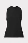 Milly Daphne Cady Top In Black