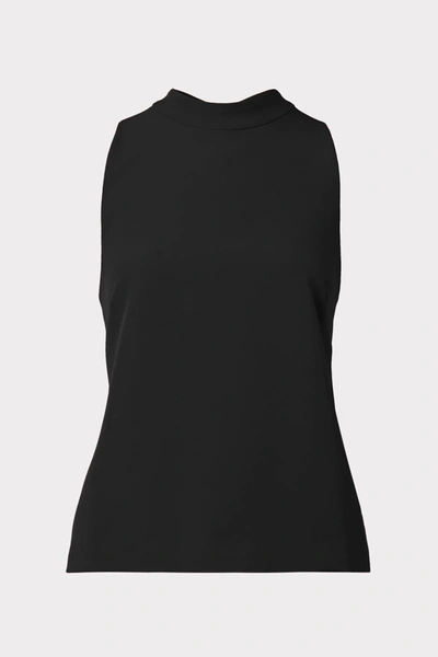 Milly Daphne Cady Top In Black