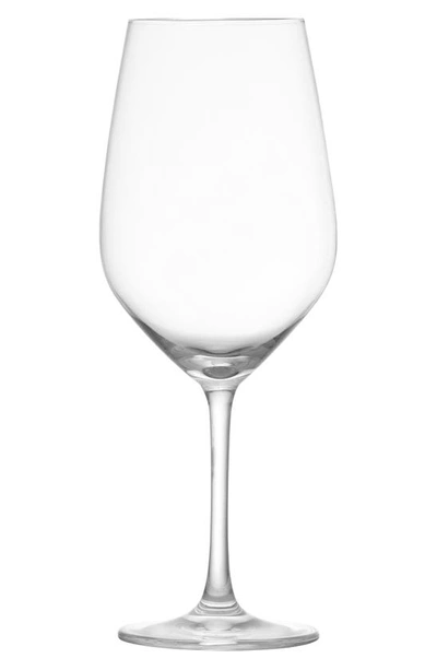 Fortessa Schott Zwiesel Set Of 6 Forte Red Wine Glasses In Clear