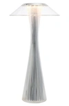 Kartell Space Outdoor Table Lamp In Chrome