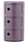 Kartell Componibili Set Of Drawers In Violet