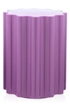 Kartell Colonna Stool In Purple