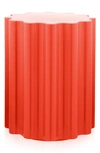 Kartell Colonna Stool In Red