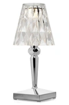 Kartell Rechargeable Battery Lamp In Chrome