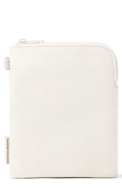 Dagne Dover Skye Organic Cotton Essentials Pouch In Natural