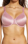 Wacoal Full Figure Smoothing Underwire Bra In Heather Rose