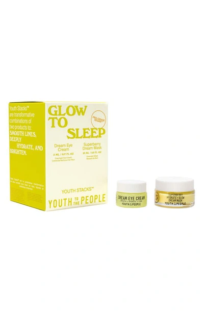 Youth To The People Glow To Sleep Face Mask & Eye Cream Set