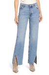 Free People X We The Free Long Lines Slit Straight In Vintage Light