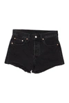 Levi's Levis 501 Original Cutoff Shorts In Lunar Black