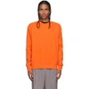 A-cold-wall* Orange Essential Compass Pocket Sweatshirt