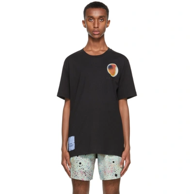 Mcq By Alexander Mcqueen Graphic Print Crew-neck T-shirt In Black