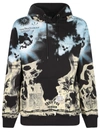 Ihs Printed Hoodie In Black