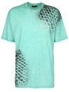 Mauna Kea Tie-dye Crew Neck T-shirt In Blue