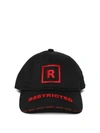 Vetements Restricted Pentagram-embroidered Baseball Cap In Black