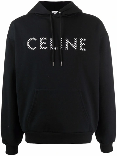 〈 CELINE 〉21AW Logo Studs Hoodie CELINE 21AW Logo Studs Hoodie