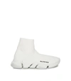 Balenciaga Speed 2.0 Lt Rib Sock Sneaker In White