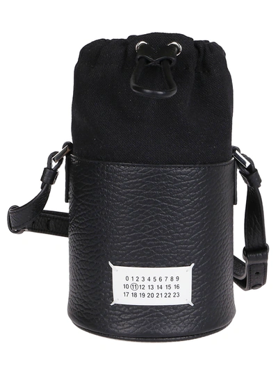 Maison Margiela 5ac Micro Bucket Bag In Black