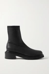 BY FAR KAH STRETCH-LEATHER ANKLE BOOTS